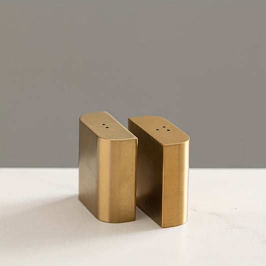 Stainless Steel Salt and Pepper Shakers Set | Kitchen Collection | Aroselle